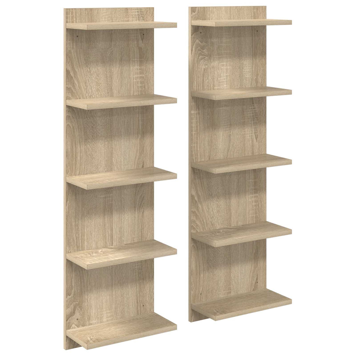vidaXL Wandplank Wit 25 x 15 x 100 cm Bewerkt hout