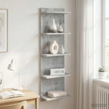 vidaXL Wandplank Wit 25 x 15 x 100 cm Bewerkt hout