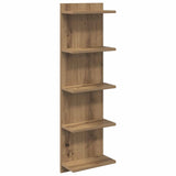 vidaXL Wandplank Wit 25 x 15 x 100 cm Bewerkt hout
