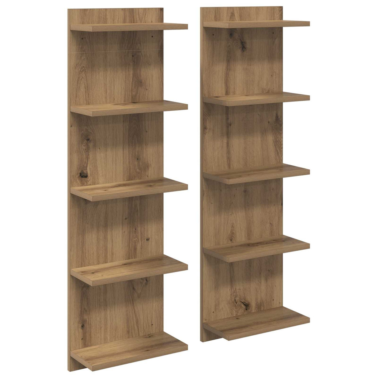 vidaXL Wandplank Wit 25 x 15 x 100 cm Bewerkt hout