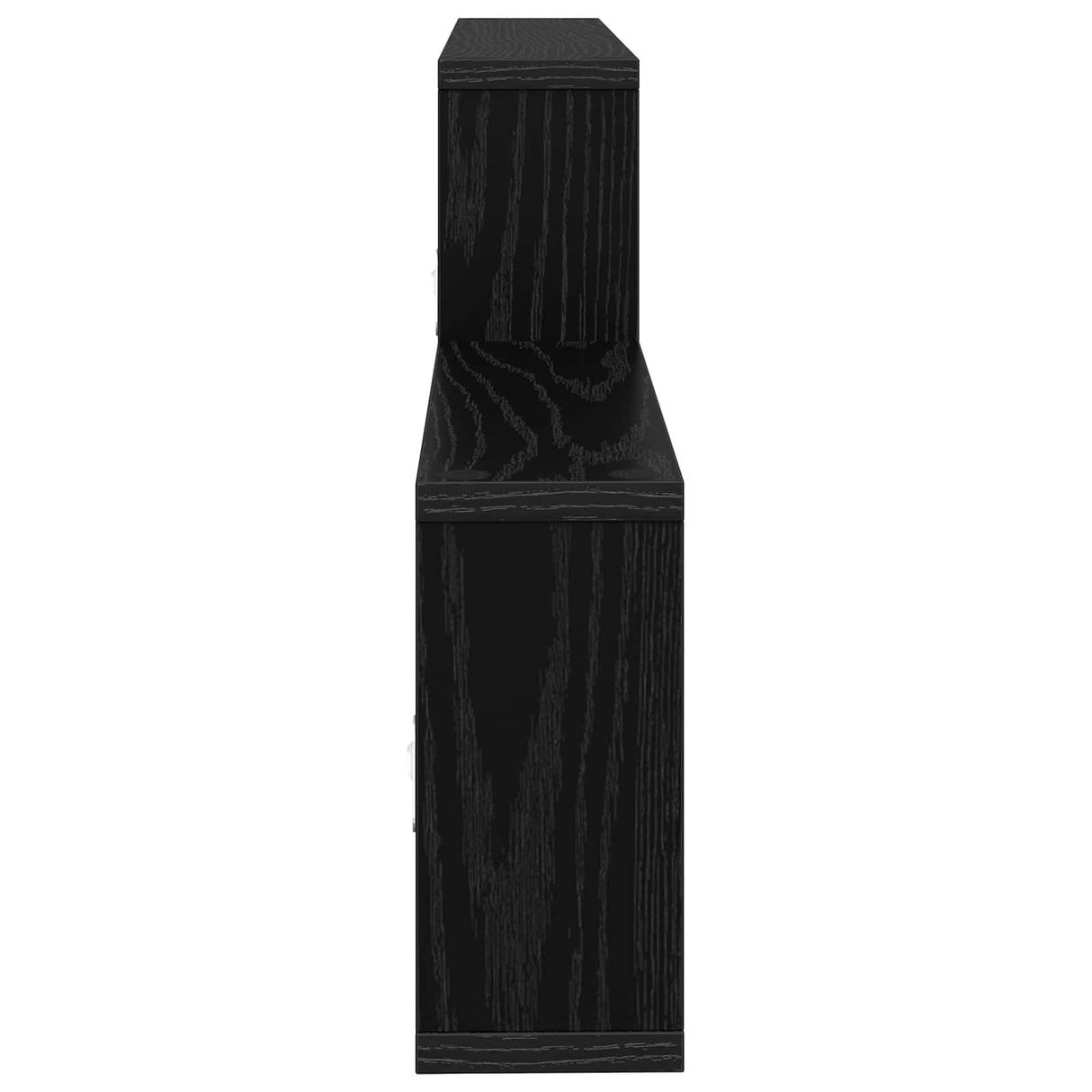 vidaXL Wandplank Wit 130 x 10 x 50 cm Bewerkt hout