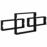 vidaXL Wandplank Wit 130 x 10 x 50 cm Bewerkt hout