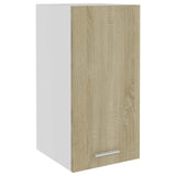 vidaXL Wastafelonderkast 80x46x81,5cm bewerkt hout sonoma eikenkleurig