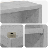 vidaXL CD Kast 2 st Sonoma Eiken 65 x 23,5 x 97,5 cm Bewerkt hout