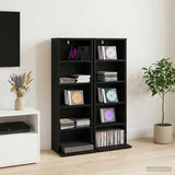 vidaXL CD Kast 2 st Sonoma Eiken 65 x 23,5 x 97,5 cm Bewerkt hout