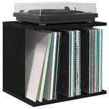 vidaXL Vinyl Platen Opslag Wit 42 x 33 x 36 cm Bewerkt hout