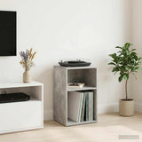 vidaXL Record Cabinet White 38 x 33 x 61 cm Engineered Wood