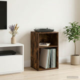 vidaXL Record Cabinet White 38 x 33 x 61 cm Engineered Wood