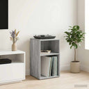 vidaXL Record Cabinet White 38 x 33 x 61 cm Engineered Wood