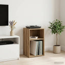 vidaXL Record Cabinet White 38 x 33 x 61 cm Engineered Wood