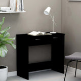 vidaXL Bureau 80x40x75 cm bewerkt hout wit