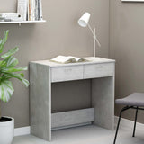 vidaXL Bureau 80x40x75 cm bewerkt hout wit