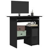 vidaXL Bureau 80x45x74 cm bewerkt hout wit