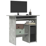 vidaXL Bureau 80x45x74 cm bewerkt hout wit