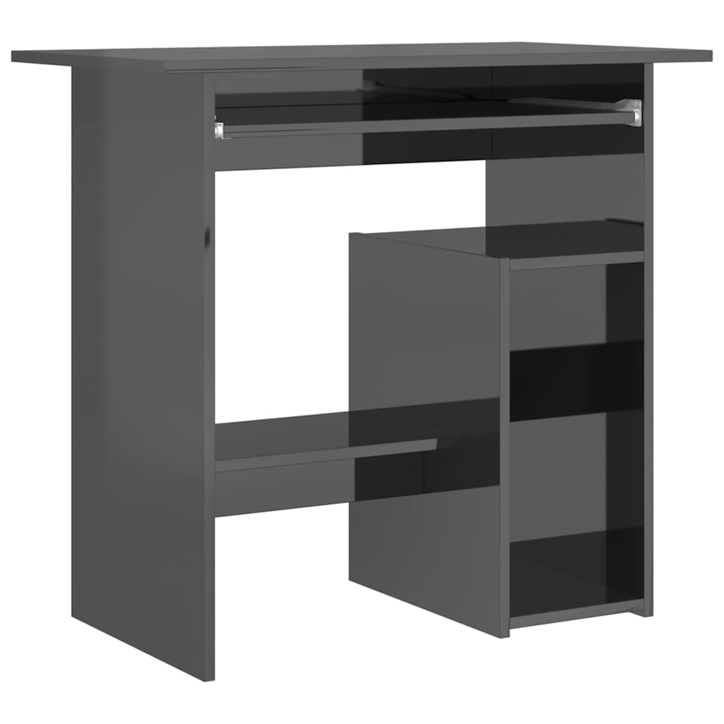 vidaXL Bureau 80x45x74 cm bewerkt hout wit