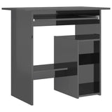 vidaXL Bureau 80x45x74 cm bewerkt hout wit