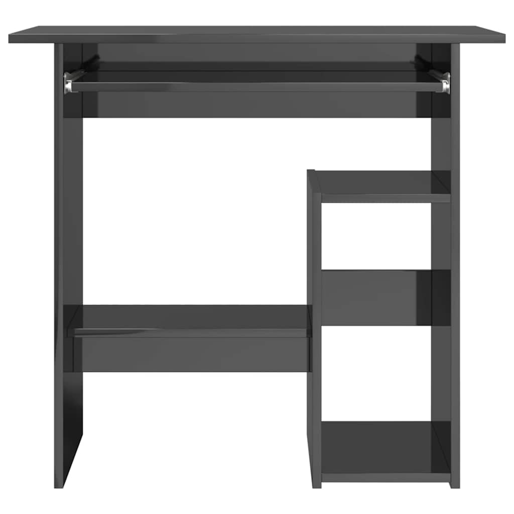 vidaXL Bureau 80x45x74 cm bewerkt hout wit