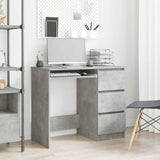 vidaXL Bureau 90x45x76 cm bewerkt hout wit