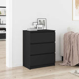 vidaXL Dressoir 60x35x76 cm bewerkt hout wit
