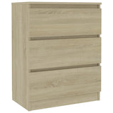 vidaXL Dressoir 60x35x76 cm bewerkt hout wit
