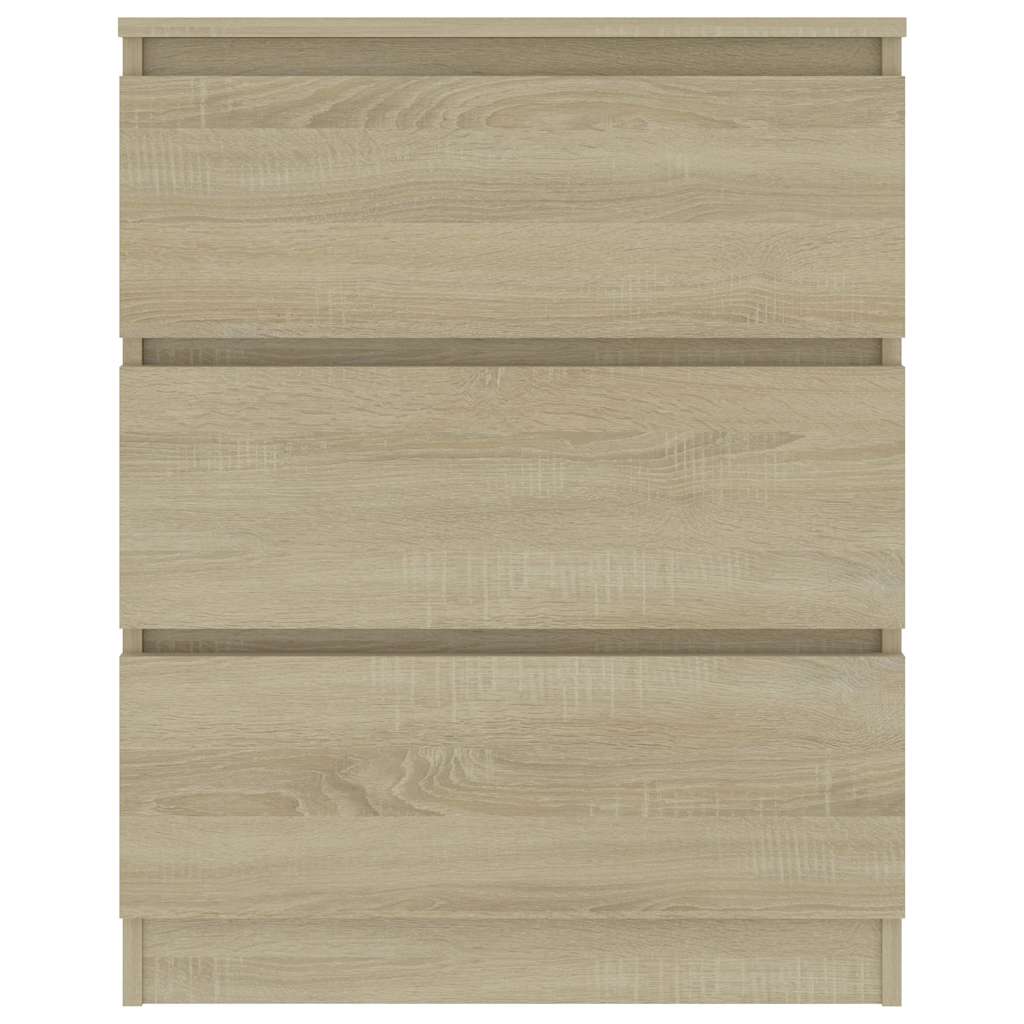 vidaXL Dressoir 60x35x76 cm bewerkt hout wit