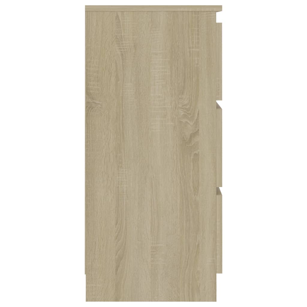 vidaXL Dressoir 60x35x76 cm bewerkt hout wit