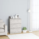 vidaXL Dressoir 60x35x76 cm bewerkt hout wit