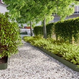 vidaXL Gazonranden 10 stuks 10x103 cm flexibel cortenstaal