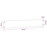 vidaXL Gazonranden 10 stuks 10x103 cm flexibel cortenstaal