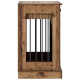 vidaXL Dog Kennel Furniture Smoked Oak 90 x 47.5 x 80 cm Engineered Wood