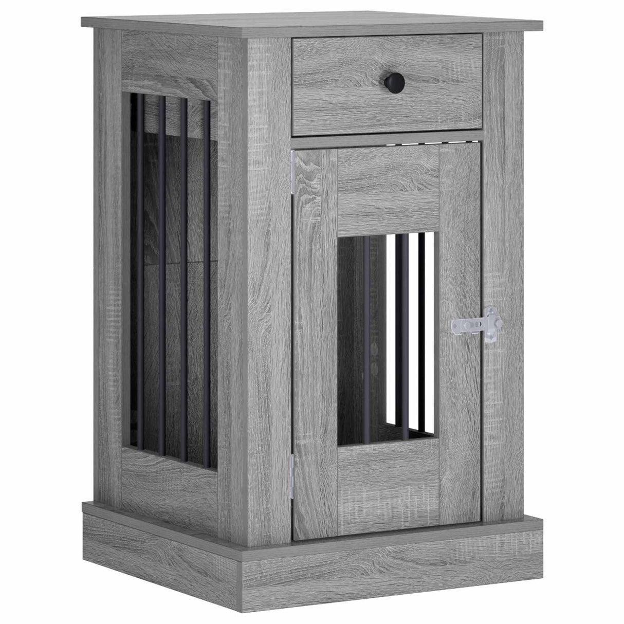 vidaXL Hond kennel meubel Sonoma Eiken 50 x 47,5 x 80 cm Bewerkt hout