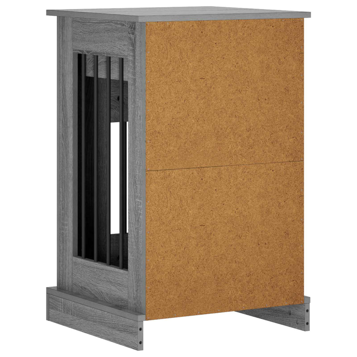 vidaXL Hond kennel meubel Sonoma Eiken 50 x 47,5 x 80 cm Bewerkt hout