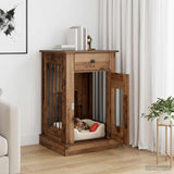 vidaXL Hond kennel meubel Sonoma Eiken 50 x 47,5 x 80 cm Bewerkt hout