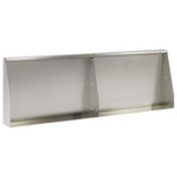 vidaXL Retaining Wall 2 pcs 100 x 12 x 40 cm Stainless Steel Silver