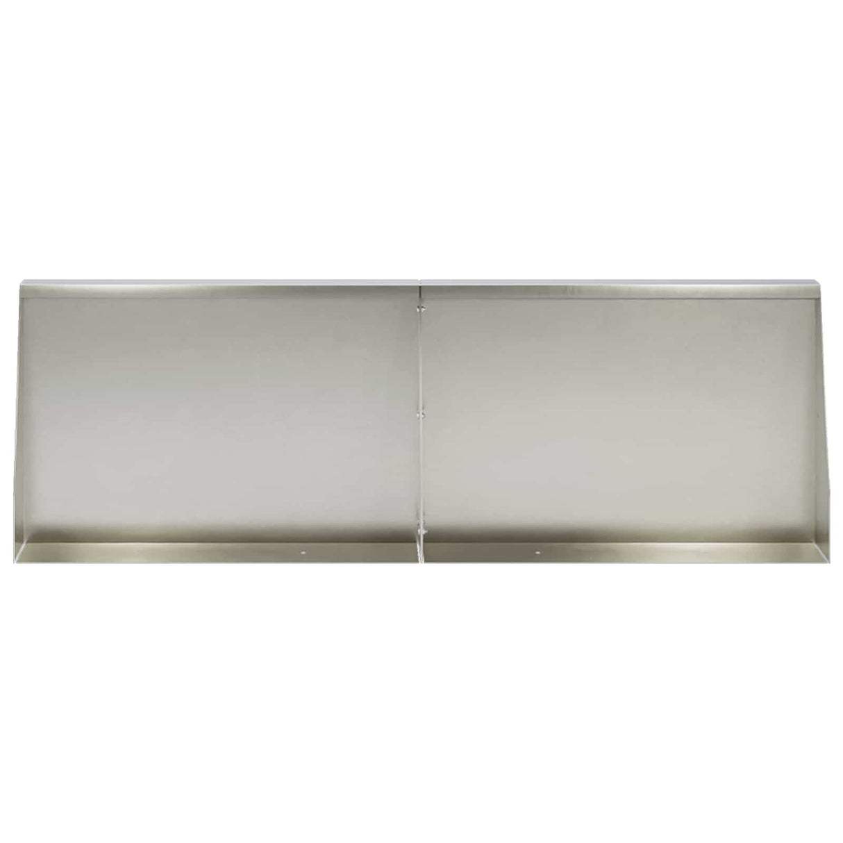 vidaXL Retaining Wall 2 pcs 100 x 12 x 40 cm Stainless Steel Silver