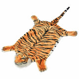 vidaXL Leopard Plush Rug 139 cm brown