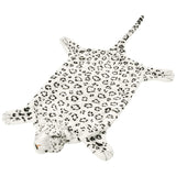 vidaXL Leopard Plush Rug 139 cm brown