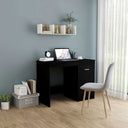 vidaXL Desk 100x50x76 cm engineered wood white