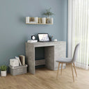 vidaXL Desk 100x50x76 cm engineered wood white