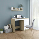 vidaXL Desk 100x50x76 cm engineered wood white