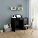 vidaXL Desk 100x50x76 cm engineered wood white