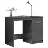 vidaXL Desk 100x50x76 cm engineered wood white