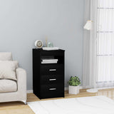 vidaXL Chest of Drawers 40x50x76 cm Engineered Wood White