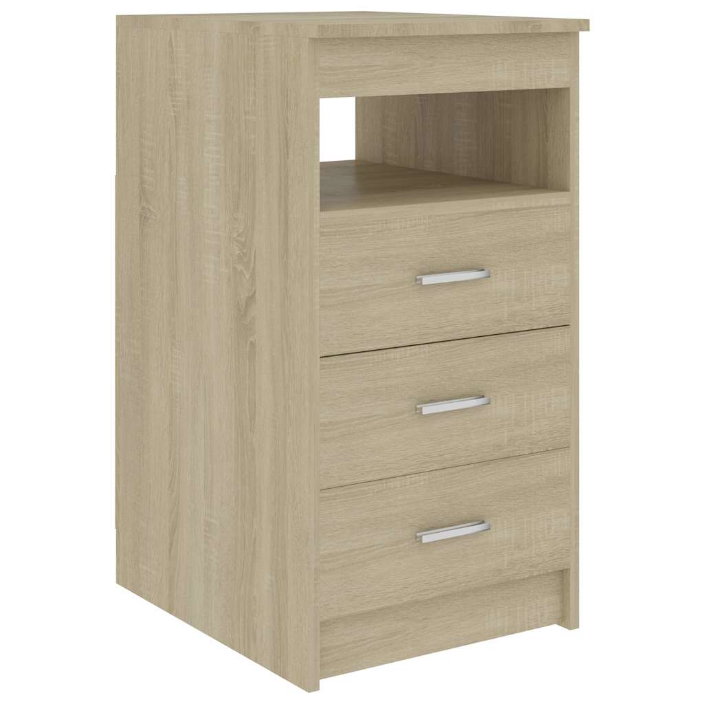 vidaXL Chest of Drawers 40x50x76 cm Engineered Wood White