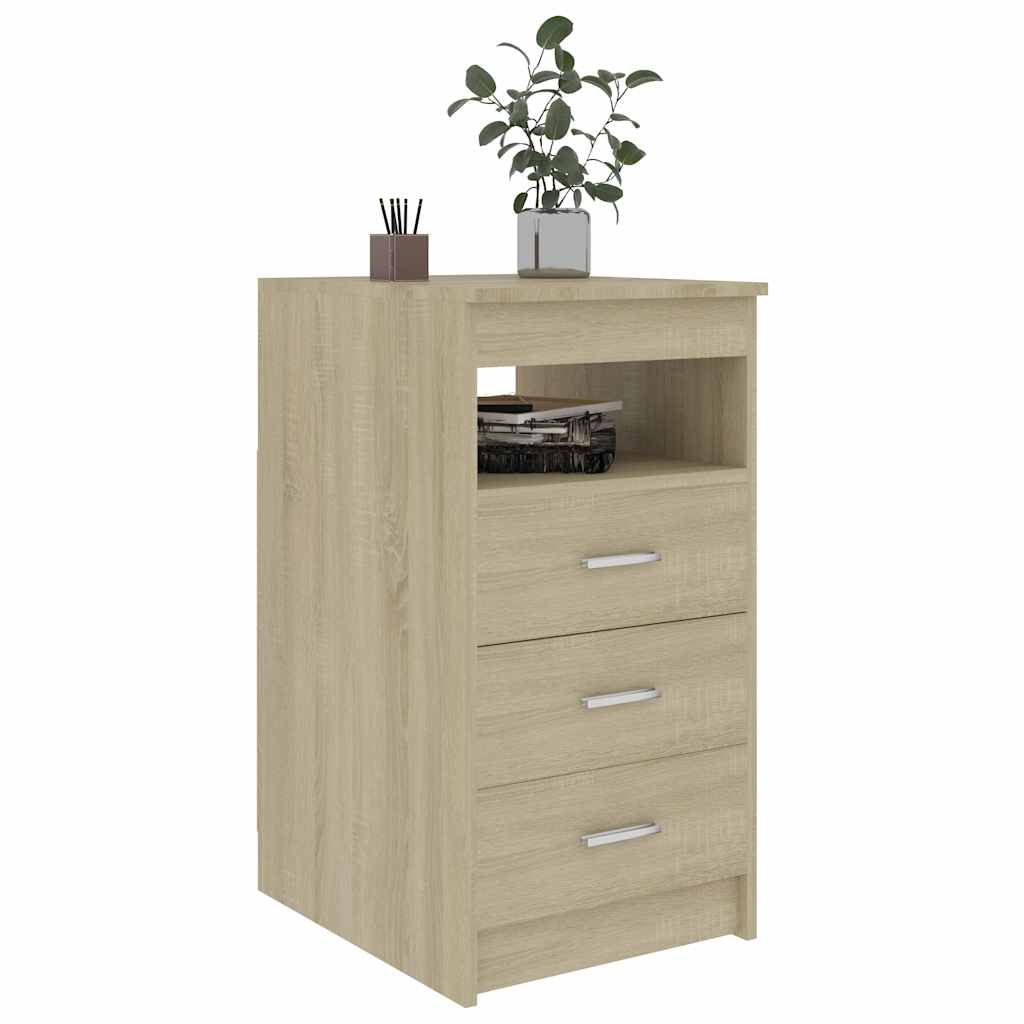 vidaXL Chest of Drawers 40x50x76 cm Engineered Wood White
