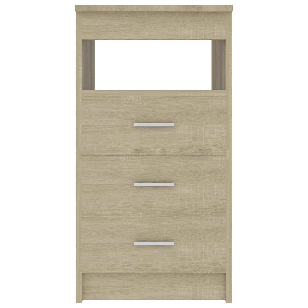 vidaXL Chest of Drawers 40x50x76 cm Engineered Wood White