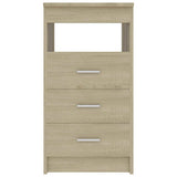 vidaXL Chest of Drawers 40x50x76 cm Engineered Wood White