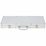 vidaXL Pokerset met 500 chips aluminium