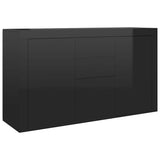 vidaXL Dressoir 120x36x69 cm bewerkt hout wit