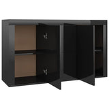 vidaXL Dressoir 120x36x69 cm bewerkt hout wit